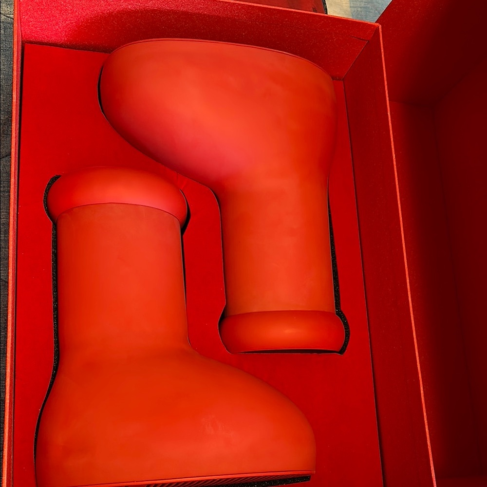 Men's Red Boots